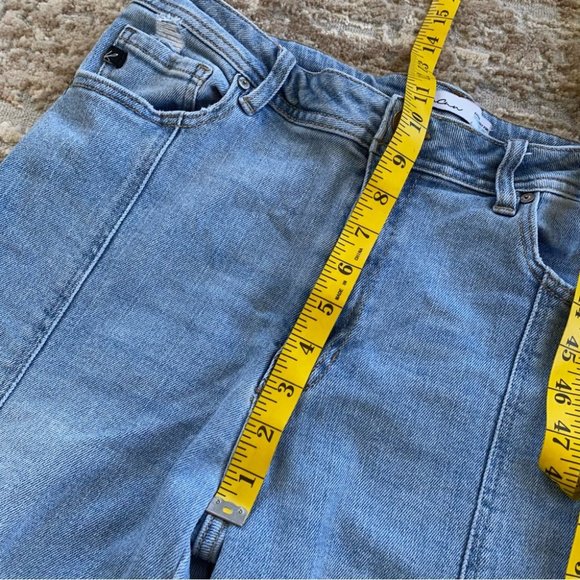 KanCan Flare Jeans Denim Wide Leg High Rise True Flares: 30 - Picture 12 of 13